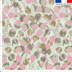 Graines de printemps - Fond vert d'eau - Création Lili Bambou Design