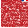 Happy new year - Fond rouge