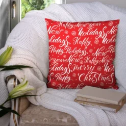 Happy new year - Fond rouge