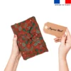 Houx de noel - Fond rouge