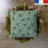 Houx de noel - Fond vert clair
