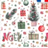 Illustration aquarelle noel - Fond blanc
