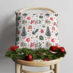 Illustration aquarelle noel - Fond blanc