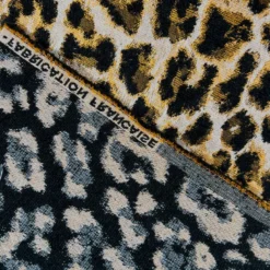 Jacquard motif léopard