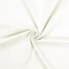 Jersey de coton uni blanc