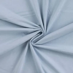 Jersey de coton uni bleu clair