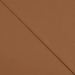 Jersey de coton uni caramel