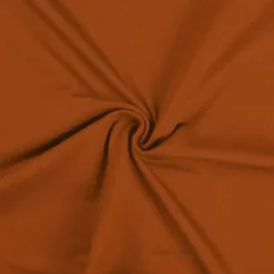 Jersey de coton uni cognac