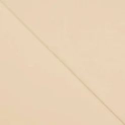 Jersey de coton uni crème