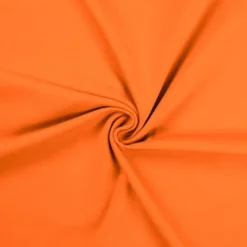 Jersey de coton uni orange
