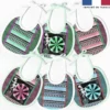 Kit bavoirs en éponge motif cirque - Création Lili Bambou Design