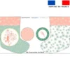 Kit chaussette de noel motif oiseau rose - Création Lili Bambou Design