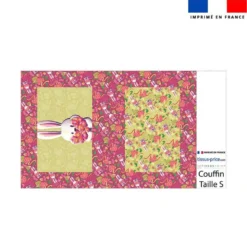 Kit couffin pour animaux motif lapin printanier - Création Stillistic