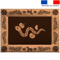 Kit couffin pour animaux motif éclat d'automne