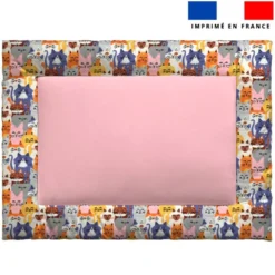 Kit couffin pour animaux motif chats colorés