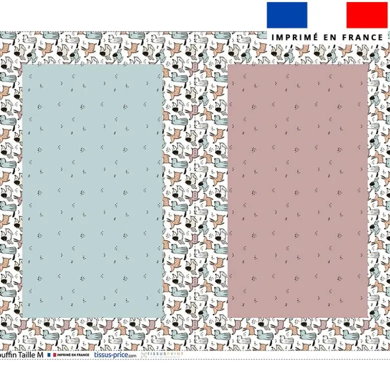 Kit couffin pour animaux motif chien