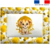 Kit couffin pour animaux motif lionceau aquarelle