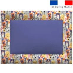 Kit couffin pour animaux motif chiens colorés