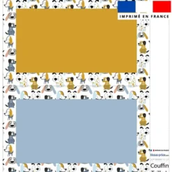 Kit couffin pour animaux motif animaux de compagnie