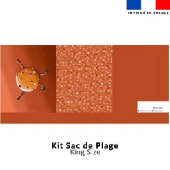 Kit couture sac cabas motif amis ptit déj Cookie - Création Stillistic