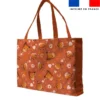 Kit couture sac cabas motif amis ptit déj - Création Stillistic