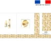 Kit couture sac cabas motif art déco gold