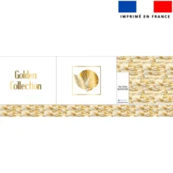 Kit couture sac cabas motif art déco gold