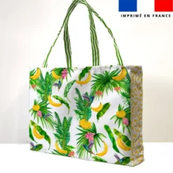 Kit couture sac cabas motif banane