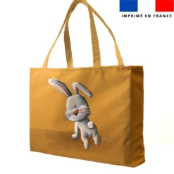 Kit couture sac cabas motif bébé lapin - Création Stillistic