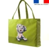 Kit couture sac cabas motif bébé dalmatien - Création Stillistic