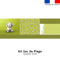 Kit couture sac cabas motif bébé dalmatien - Création Stillistic