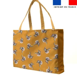 Kit couture sac cabas motif bébé éléphant - Création Stillistic
