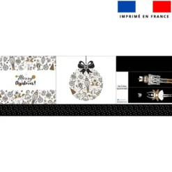 Kit couture sac cabas motif casse-noisette