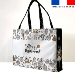 Kit couture sac cabas motif casse-noisette