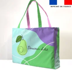 Kit couture sac cabas motif douceur d'été