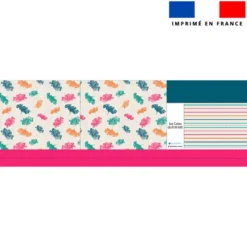 Kit couture sac cabas motif fleur multicolore