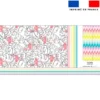Kit couture sac cabas motif flamant rose