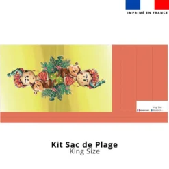 Kit couture sac cabas motif frida - Création Stillistic