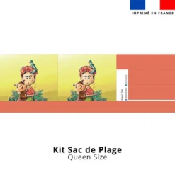 Kit couture sac cabas motif frida - Création Stillistic
