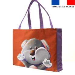 Kit couture sac cabas motif Koala Lou-Stick - Création Stillistic
