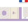 Kit couture sac cabas motif lavande