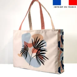 Kit couture sac cabas motif la vie est belle