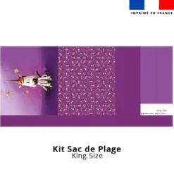Kit couture sac cabas motif licorne - Création Stillistic