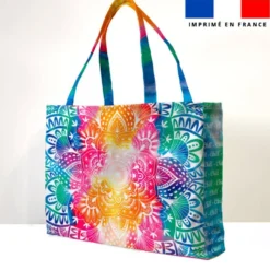 Kit couture sac cabas motif mandala