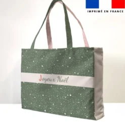 Kit couture sac cabas motif Noël Scandinave