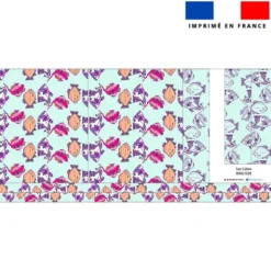 Kit couture sac cabas motif poisson - Création Lili Bambou Design