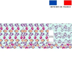 Kit couture sac cabas motif poisson - Création Lili Bambou Design