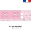 Kit couture sac cabas motif spitz bandana - Création Jolifox