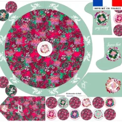 Kit décoration de Noel motif bohème - Création Lili Bambou Design