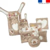 Kit de toilette motif lapine